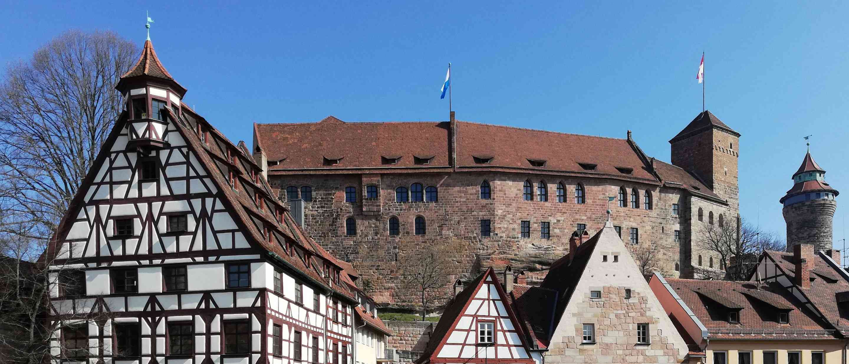 Nürnberger Kaiserburg und Pilatushaus